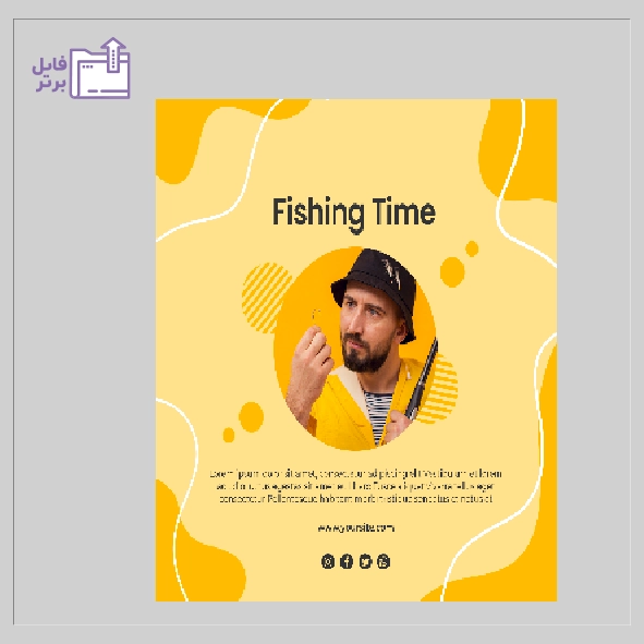 فایل PSD کاور لایه باز اینستاگرام